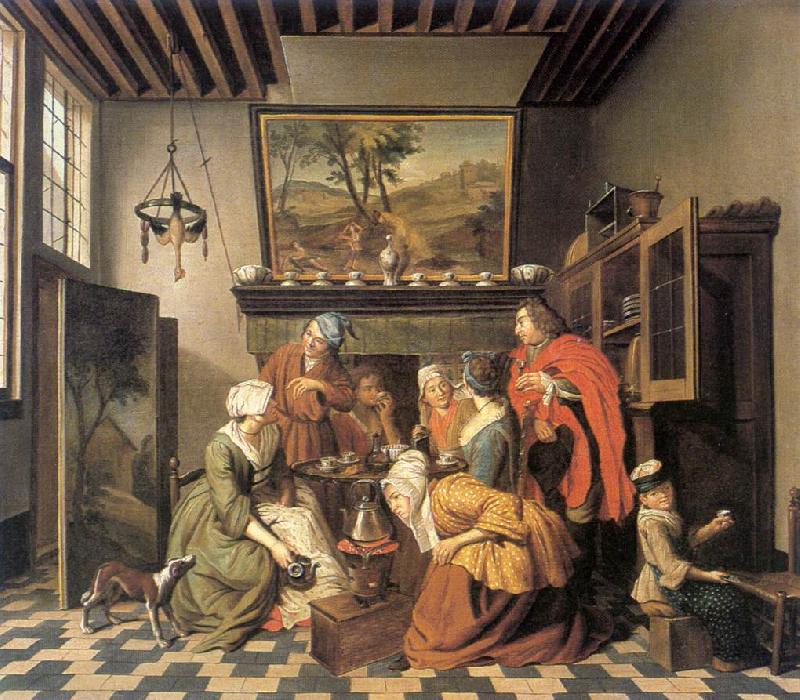 HOREMANS, Jan Jozef II The Marriage Contract sfg oil painting picture